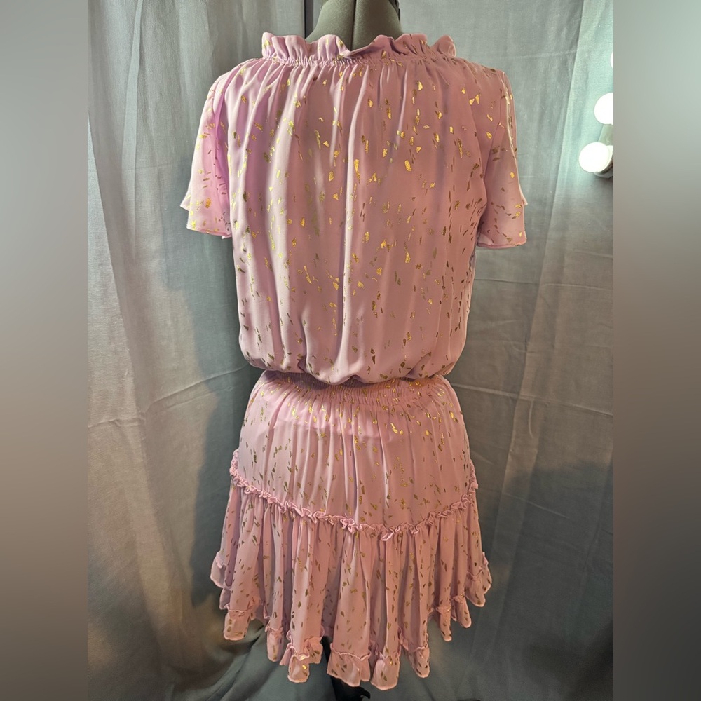 Buddy Love Lavender Dress with Gold Details - Picture 3 of 5